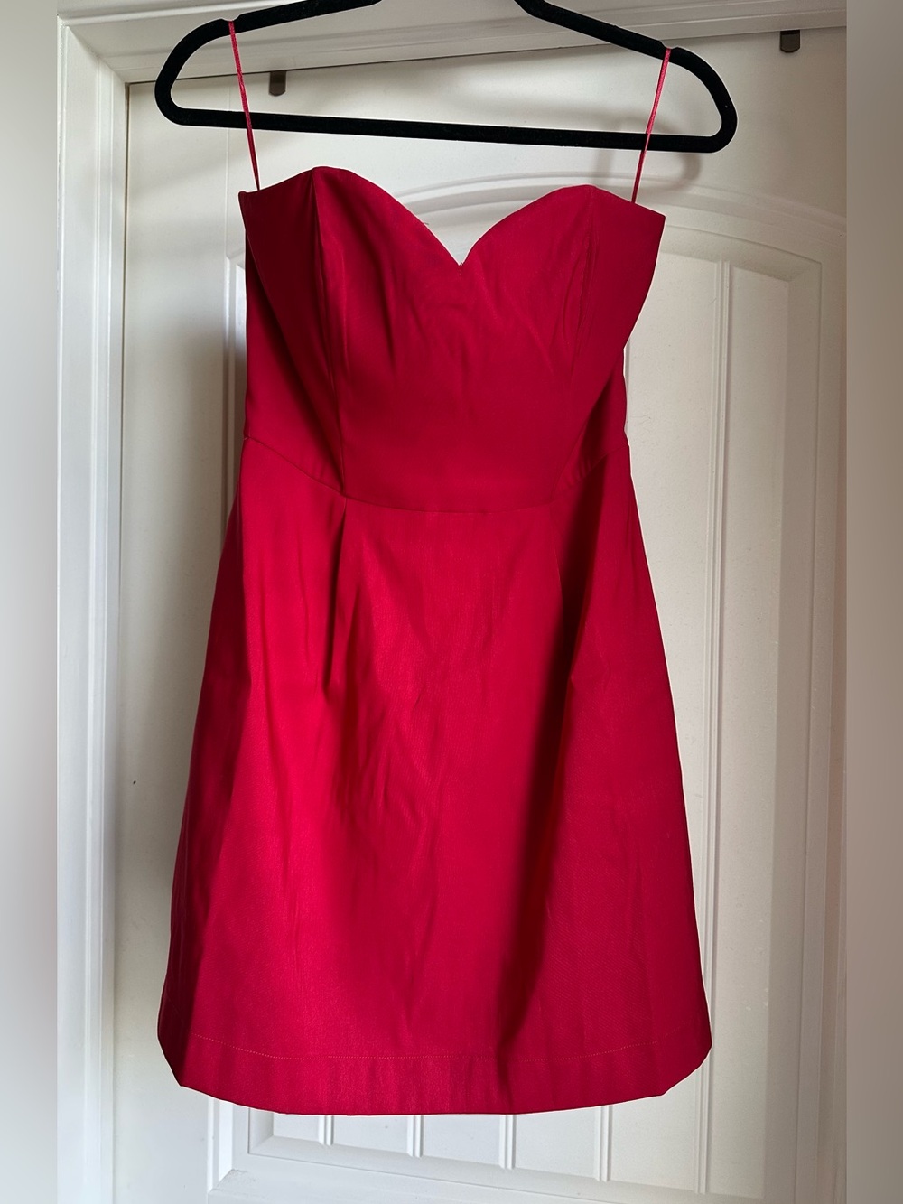 A New Day Strapless Red Mini Dress Size Small - NEW